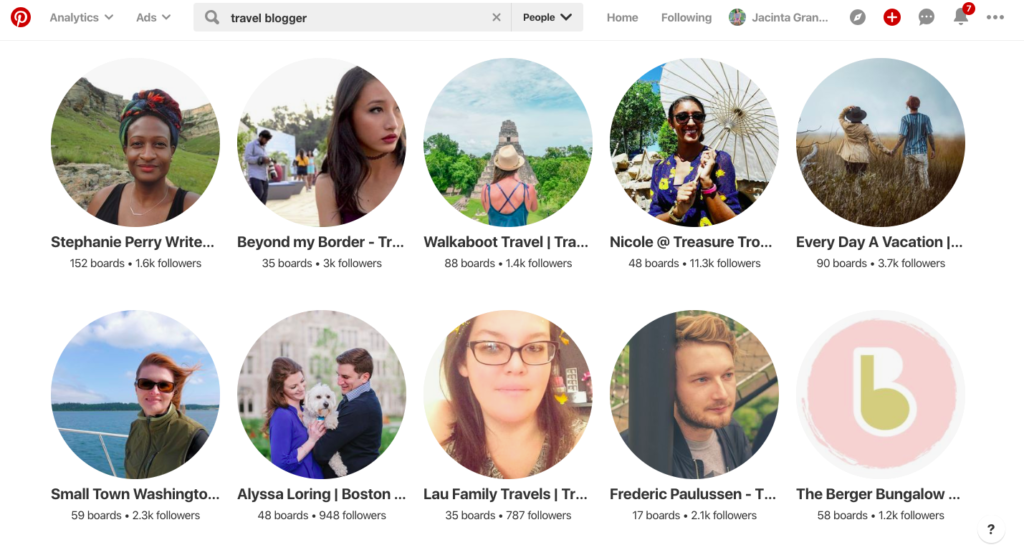 pinterest bio that attracts followers