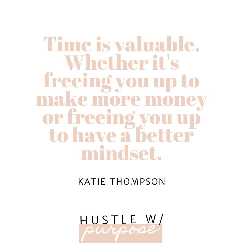 Quote: TIme is valuable.